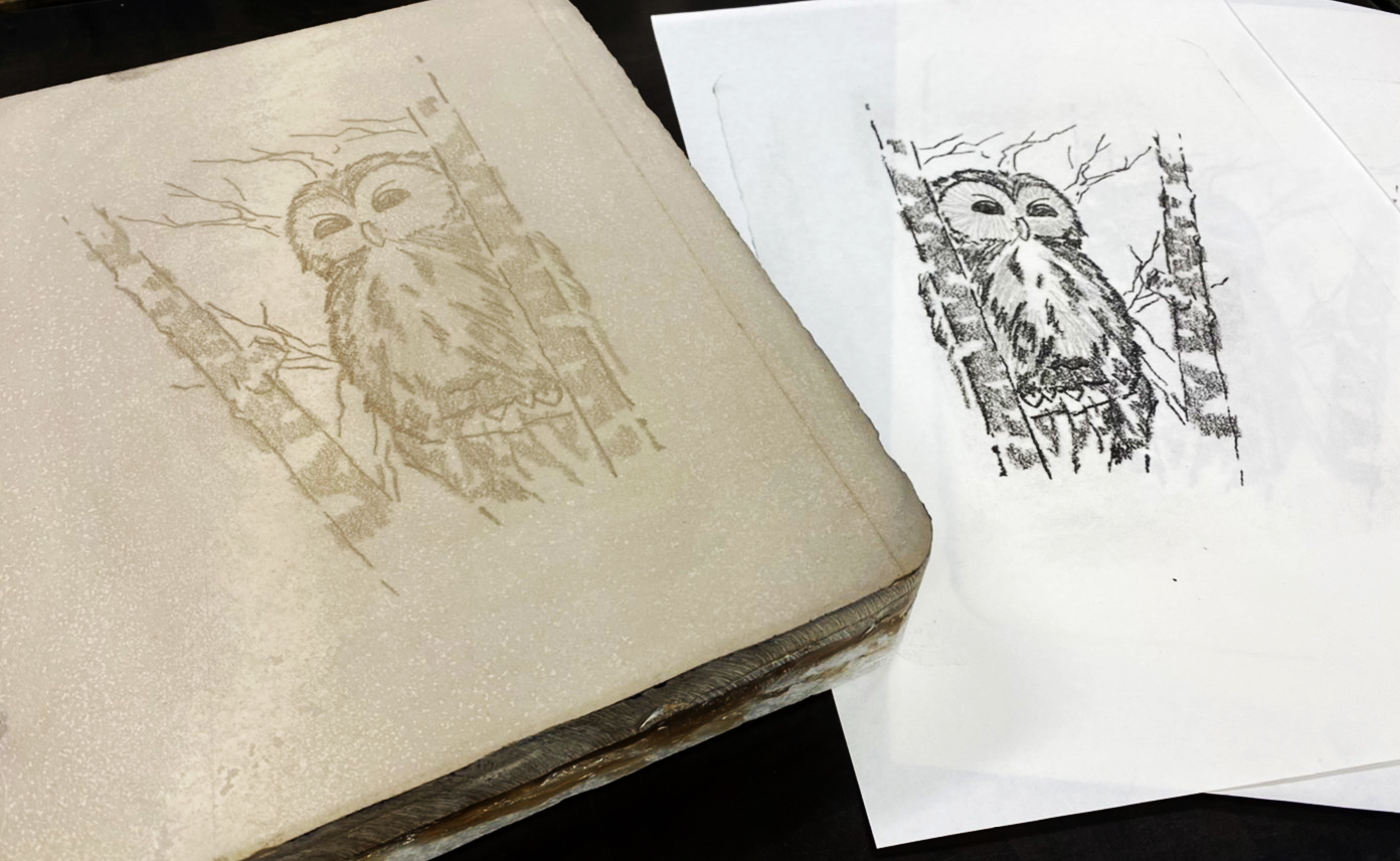 鳴海伸一氏「石版リトグラフ」2日間コース