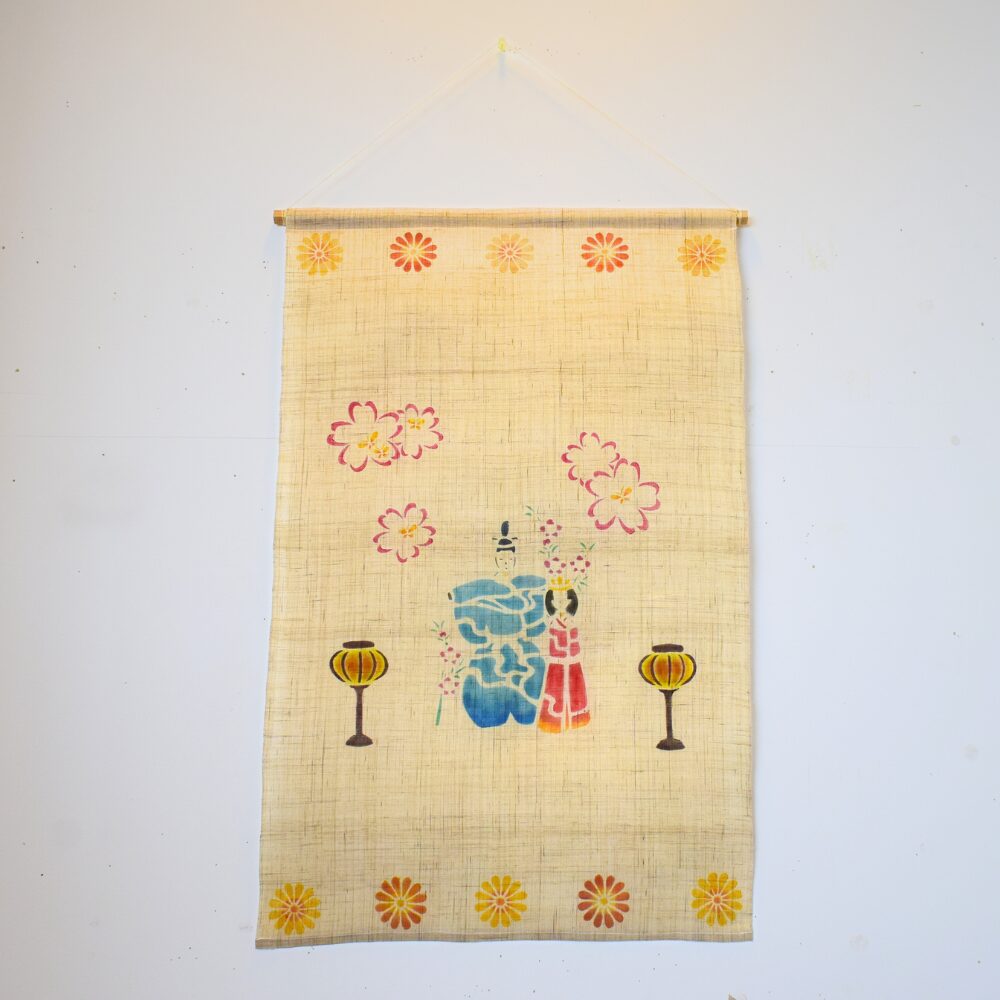 季節のタペストリーをつくろう(2月)