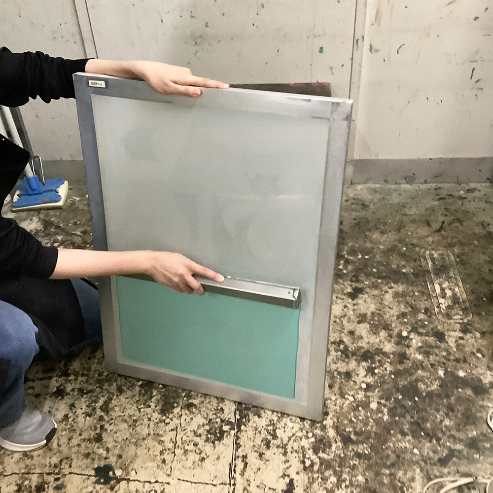 シルクスクリーン画像