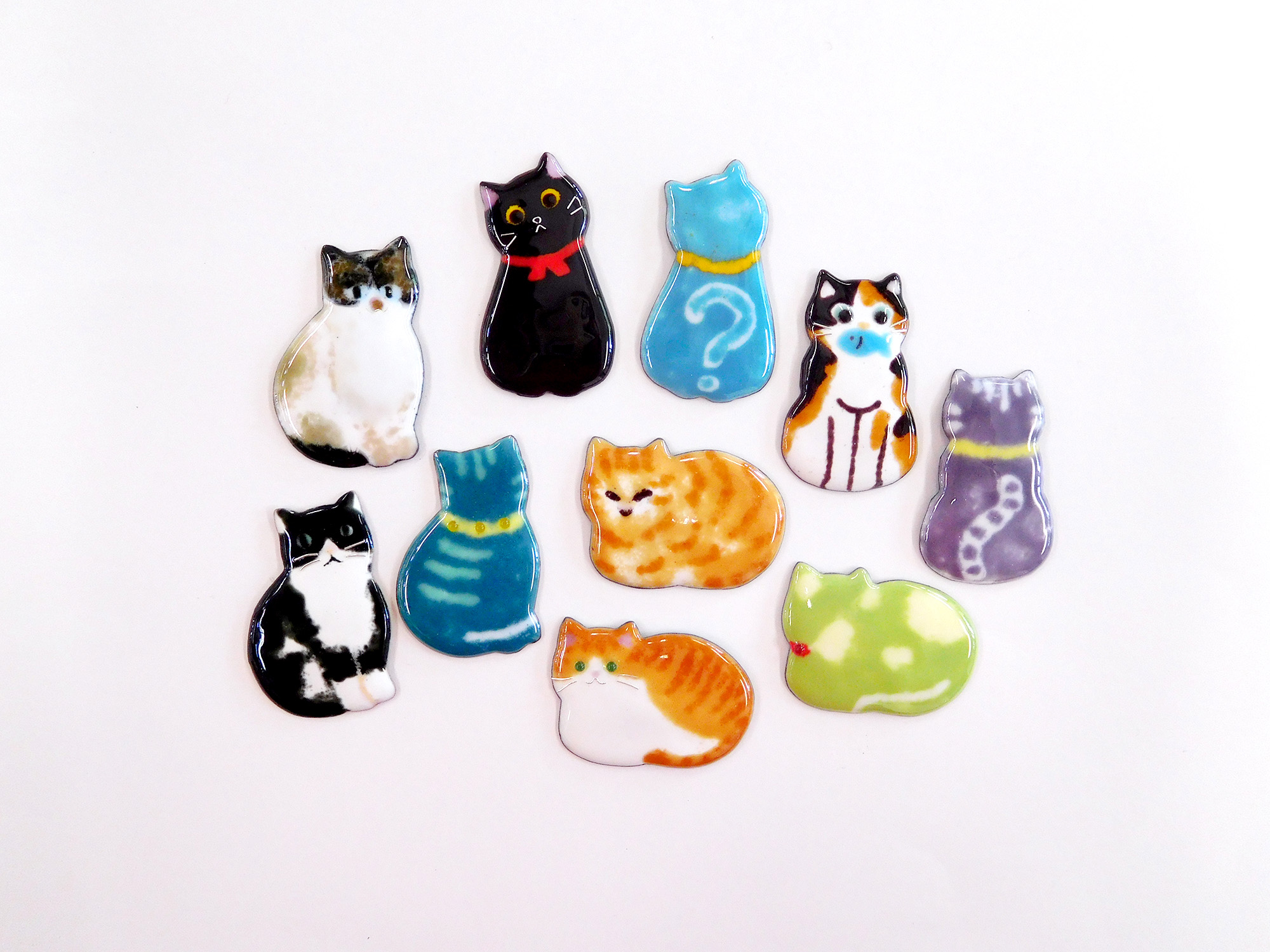 ねこの七宝焼をつくろう(5月)