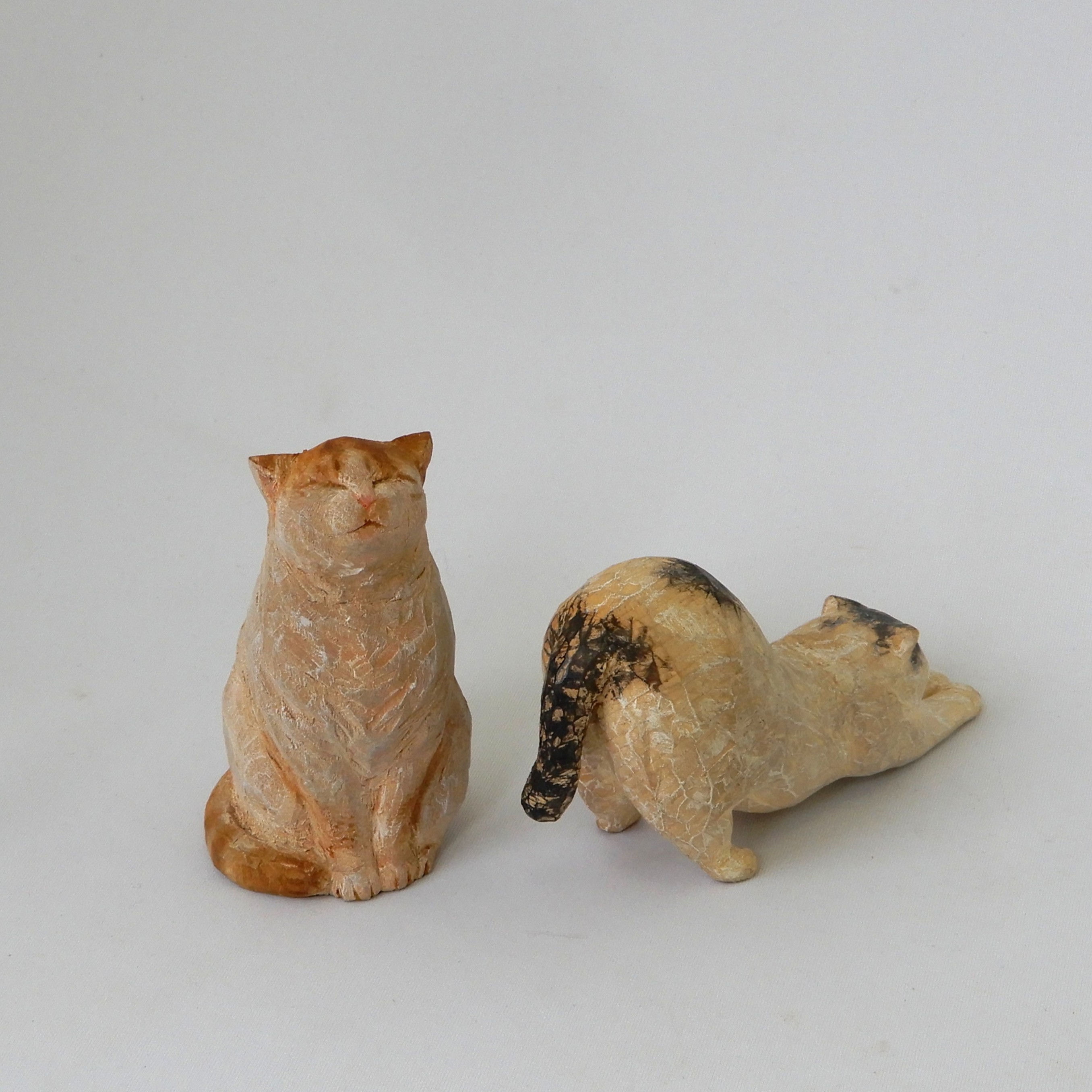 木彫りの猫をつくろう 2日間コース